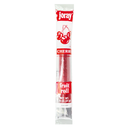 Cherry Fruit Rolls | Real Fruit | .75 oz | Joray