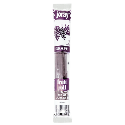 Grape Fruit Rolls | Real Fruit | .75 oz | Joray