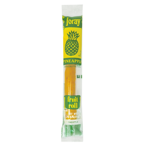 Pineapple Fruit Rolls | Real Fruit | .75 oz | Joray