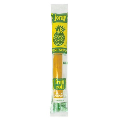 Pineapple Fruit Rolls | Real Fruit | .75 oz | Joray