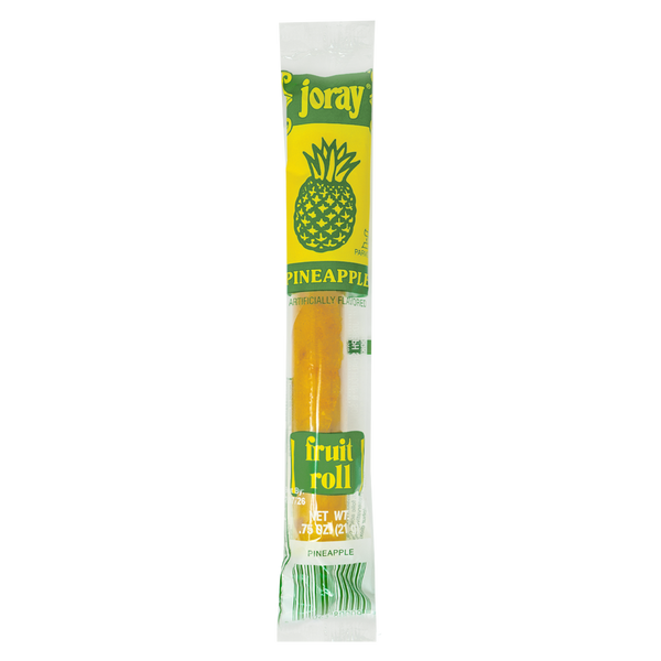 Pineapple Fruit Rolls | Real Fruit | .75 oz | Joray