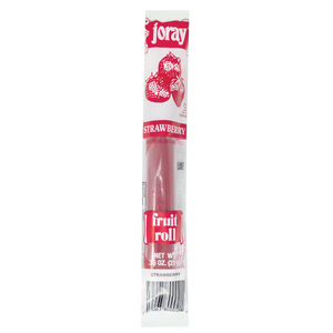 Strawberry Fruit Rolls | Real Fruit | .75 oz | Joray