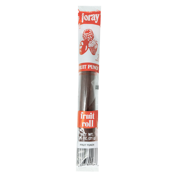 Fruit Punch Fruit Rolls | Real Fruit | .75 oz | Joray