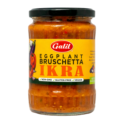 Eggplant Bruschetta, Eggplant Ikra, Galil