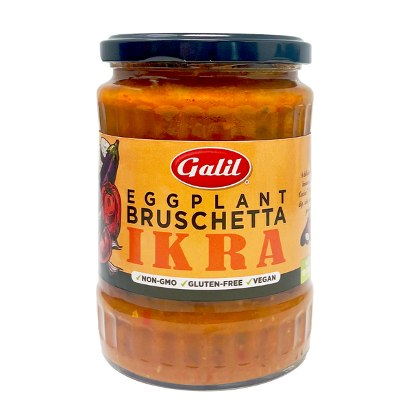 Eggplant Ikra | Eggplant Bruschetta | 19 oz | Galil