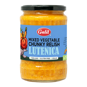 Mixed Vegetable Bruschetta & Relish, Lutenica, Galil
