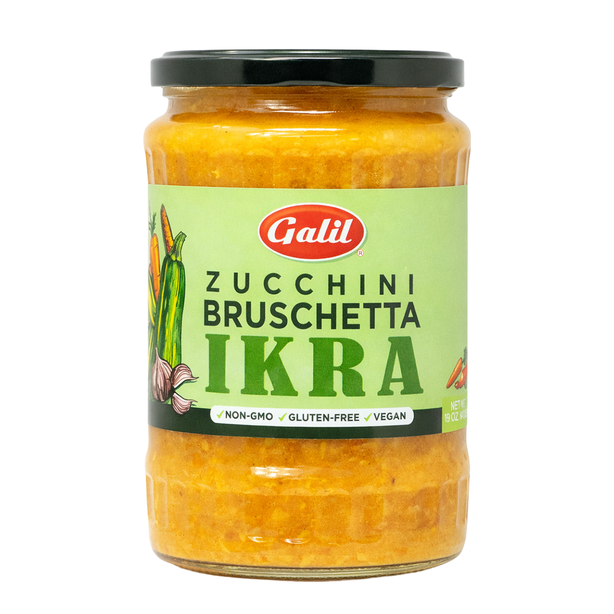 Zucchini Bruschetta, Zucchini Ikra, Galil