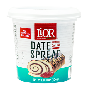 Date Spread | Baking Date Paste | 16 oz | LiOR