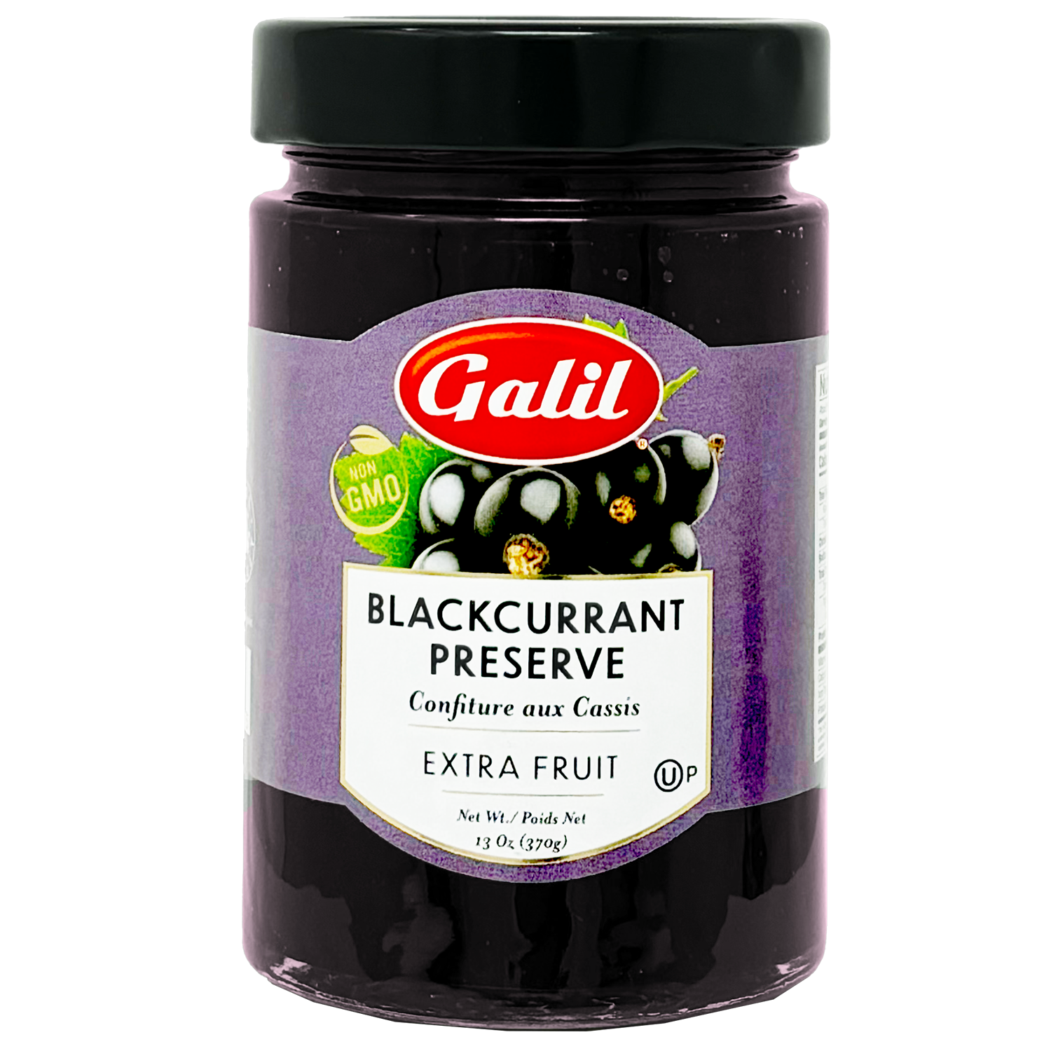 Blackcurrant Preserve, Fruit Jam, Galil