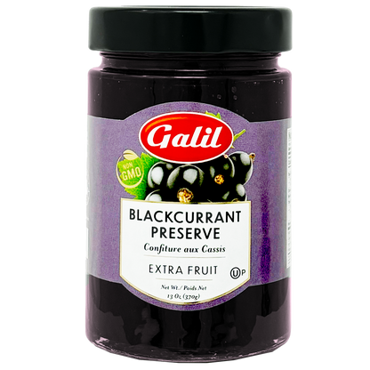 Blackcurrant Preserve, Fruit Jam, Galil