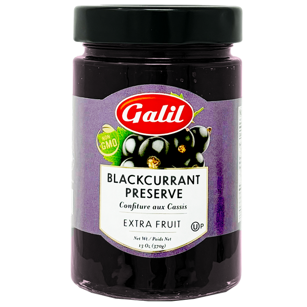 Blackcurrant Preserve, Fruit Jam, Galil