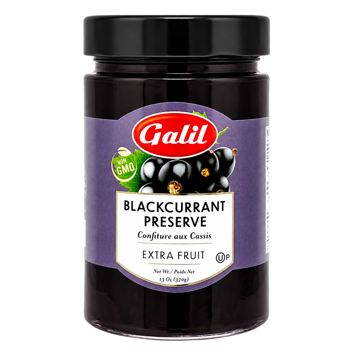 Blackcurrant Preserve, Fruit Jam, Galil