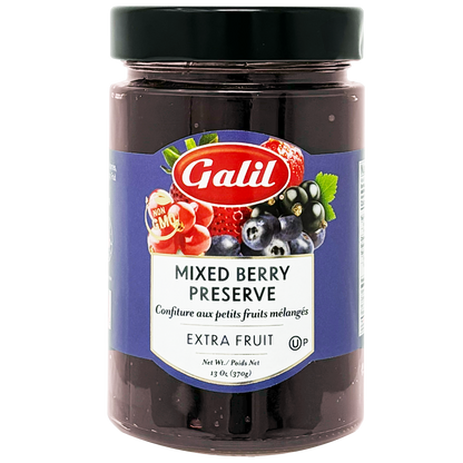 Galil Mixed Berry Preserve Extra Fruit