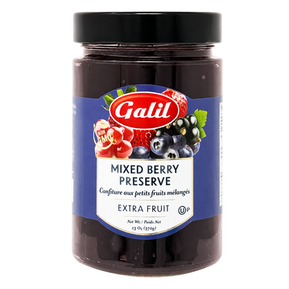 Mixed Berry Preserve, Fruit Jam, Galil