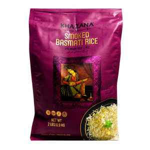 Premium Smoked Basmati Rice, Khazana