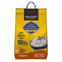 Low G.I. Parboiled Basmati Rice | 10 lbs | Khazana