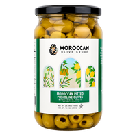 Pitted Picholine Olives, Moroccan Olive Grove
