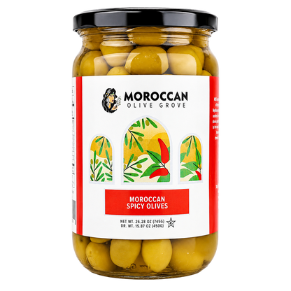 Spicy Olives, Moroccan Olive Grove