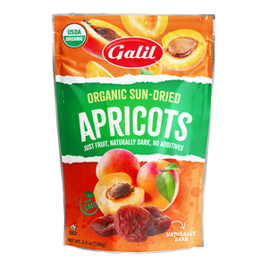 Organic Sun-Dried Apricots | 3.5 oz | Galil
