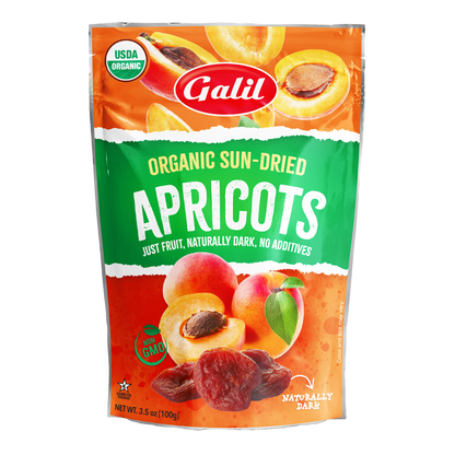 Galil Organic Sun-Dried Apricots