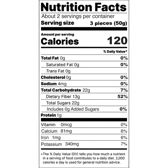 Organic Sun-Dried Figs | 3.5 oz | Galil