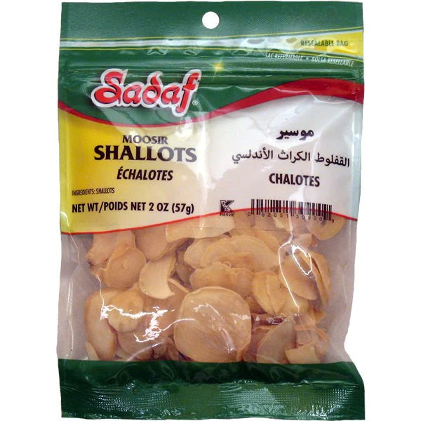 Sliced Dried Shallot (Mossir), Sadaf