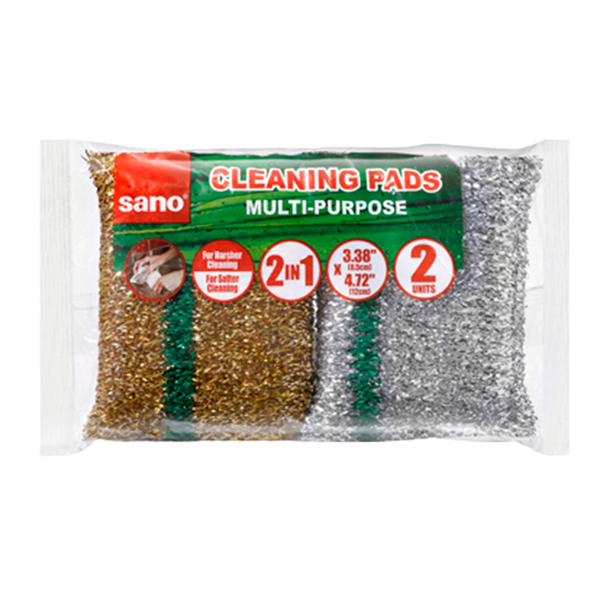 Multipurpose Cleaning Pads | 2 PCS | sano