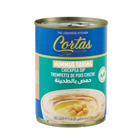 Hummus Tahini | Chickpea Dip | 14 oz | Cortas