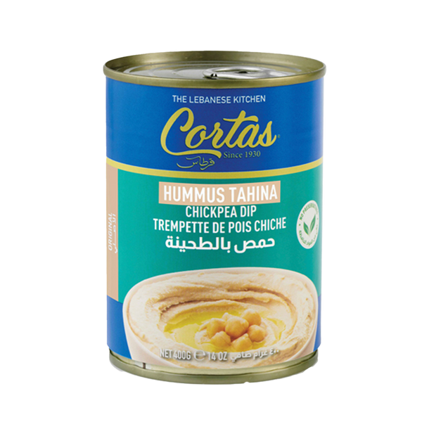 Hummus Tahini | Chickpea Dip | 14 oz | Cortas