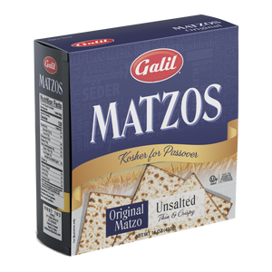 Original Matzos | Unsalted | 1 lb Box | Galil