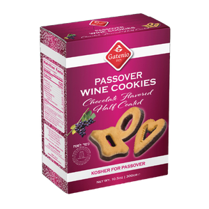 Wine Cookies | Half Chocolate Coated | Gatenio