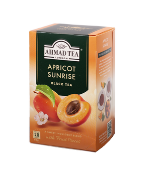 Apricot Sunrise - Black Tea | 20' Tea Bags | Ahmad Tea