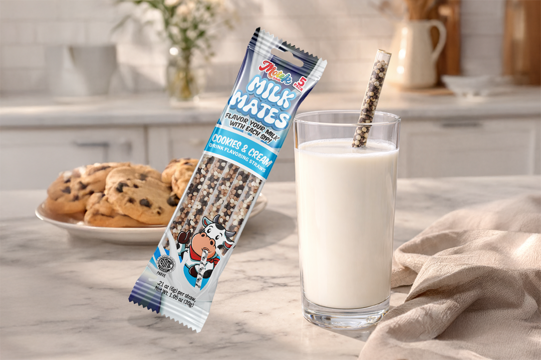 Milk Mates Straw - Cookies & Cream, Motek