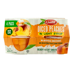 Diced Peaches in Light Syrup, Galil