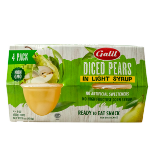 Diced Pears in Light Syrup, Galil