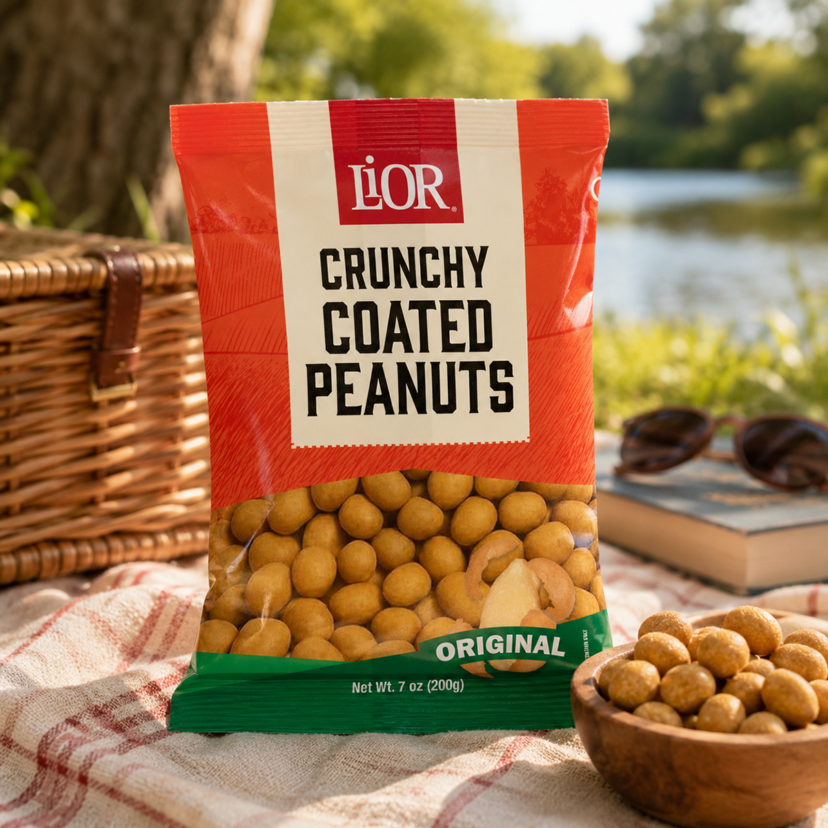 Crunchy Coated Peanuts - Original, LiOR