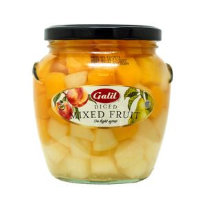 Diced Peaches and Pears in Light Syrup, Galil