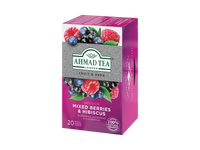 Mixed Berries & Hibiscus Infusion Herbal Fruit Tea, Ahmad Tea