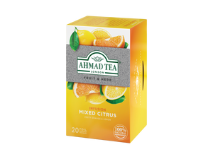 Mixed Citrus Infusion Tea - Herbal | 20' Tea Bags | Ahmad Tea
