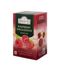 Raspberry Indulgence - Black Tea | 20' Tea Bags | Ahmad Tea