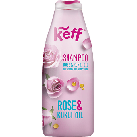 Rose & Kukui Oil Shampoo | 16.9 oz | Keff – OurBasket