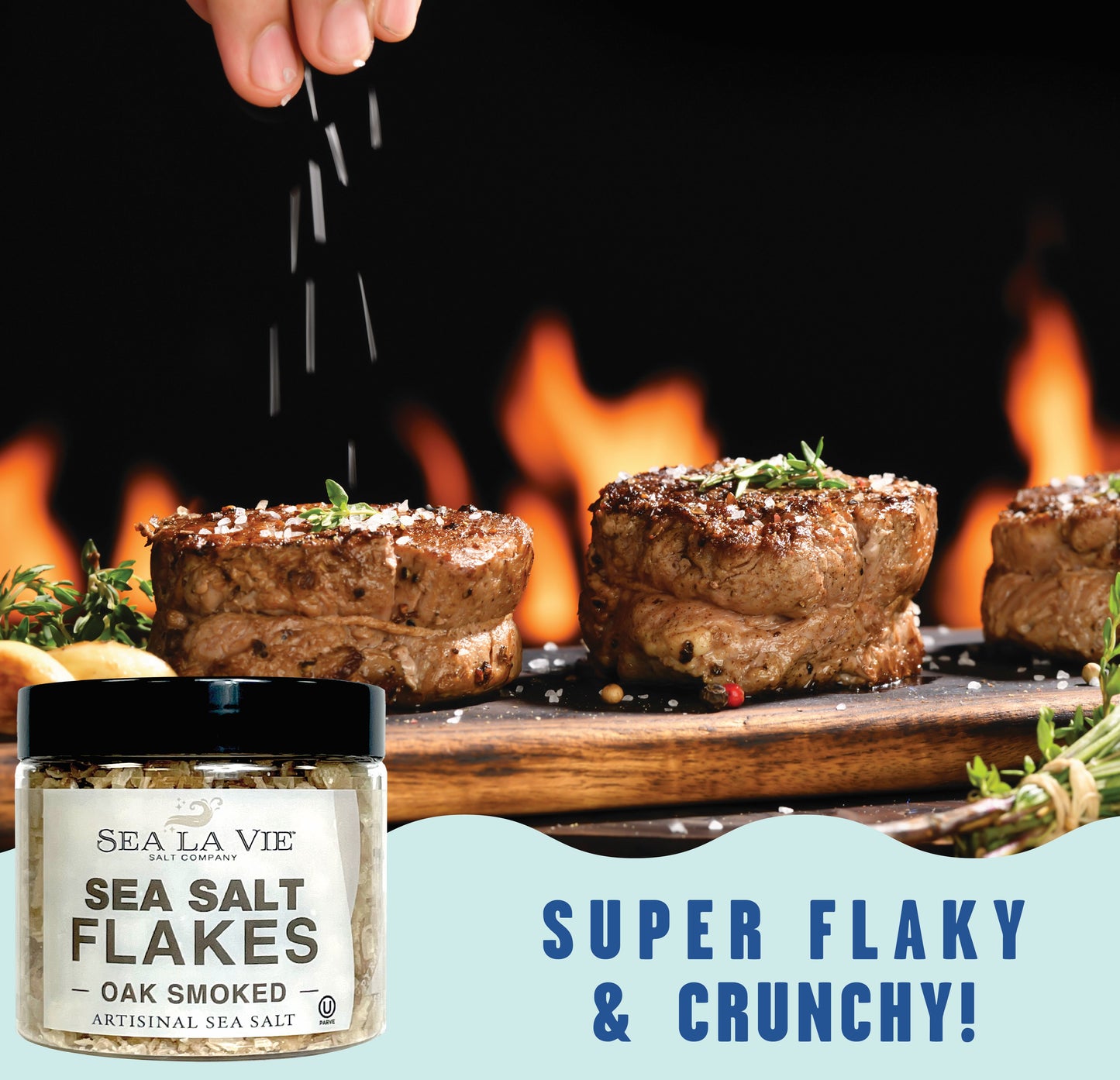 Gourmet Smoked Sea Salt, Sea La Vie