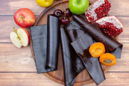 Shemshad Fruit Layers on a plate with real fruits