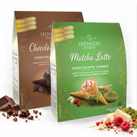 Leonessa 2-Pack Variety Chocolate Cones (Matcha Latte & Chocolate Soufflé)
