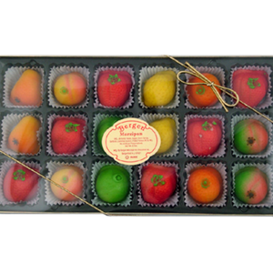 Marzipan Fruit | 18 pcs | Bergen