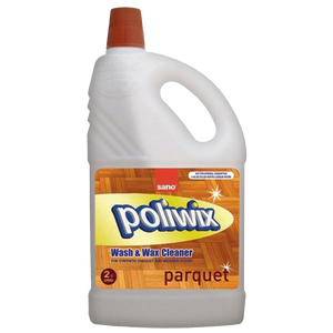 Poliwix Parquet Wash & Wax Floor Cleaner for Wood & Stone | 2 L | sano