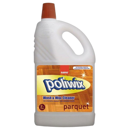 Poliwix Parquet Wash & Wax Floor Cleaner for Wood & Stone | 2 L | sano