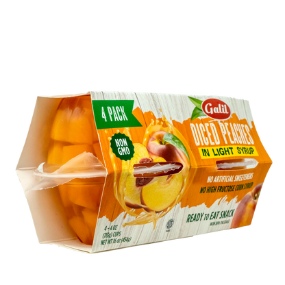 Diced Peaches in Light Syrup, Galil