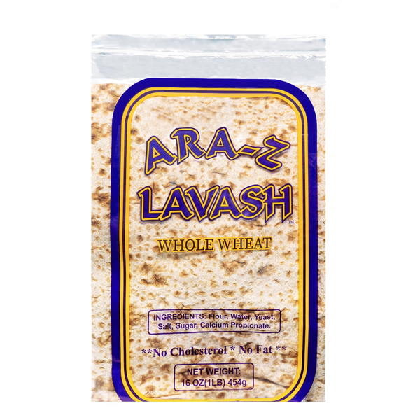 Lavash Wrap Bread | Whole Wheat | 16 oz | Ara-Z
