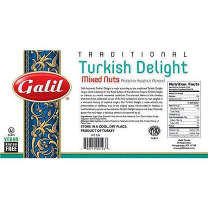 Mixed Nuts Turkish Delight, Galil